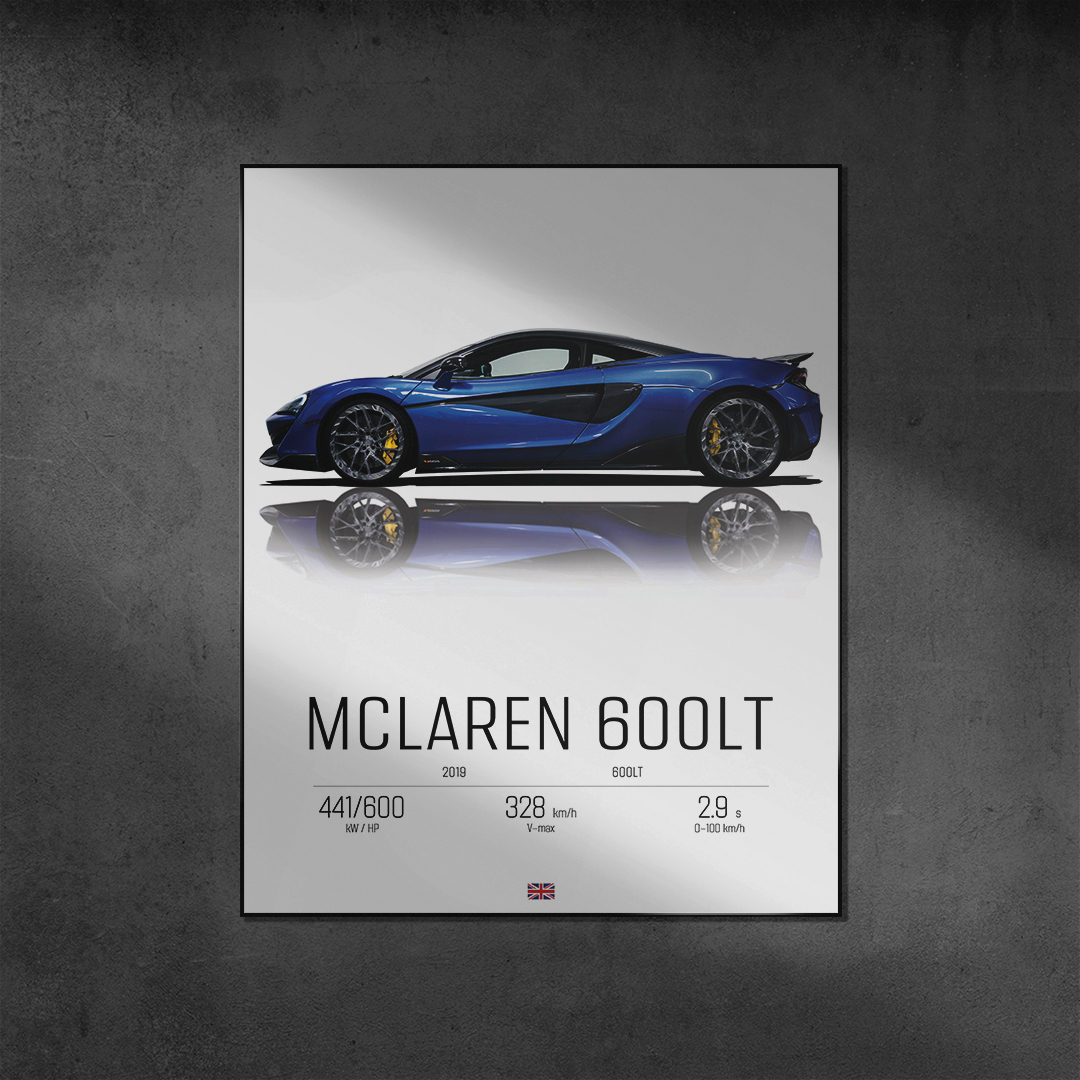 Plakat Mclaren 600LT