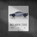 Plakat Mclaren 720s